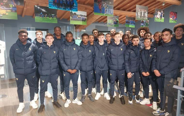Una visita per scoprire la storia azzurra: la Nazionale francese Under 17 al Museo del Calcio