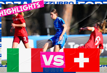 Under 17 Femminile: Italia-Svizzera 1-3