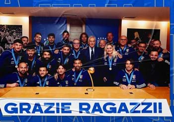I vicecampioni del mondo celebrati in FIGC