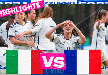 Under 16 Femminile: Italia-Francia 2-2