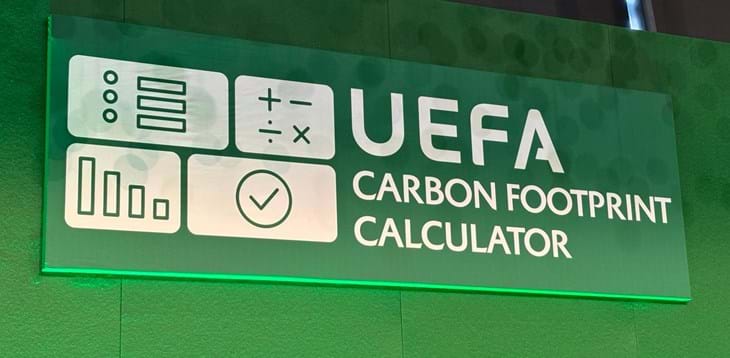 Presentato il UEFA Carbon Footprint Calculator, il calcolatore ufficiale per il calcolo delle emissioni prodotte dalle attività calcistiche