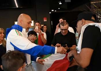 Meet-and-greet with fans ahead of Venezuela friendly