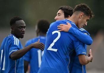 A Merano l'Italia supera l'Austria con i gol di Bonanomi e Mendicino