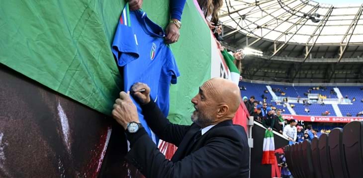 Spalletti: “An ideal trip”. Barella: “We are building a good group”