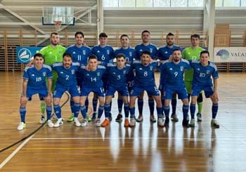 Partenza sprint alla Futsal Week: gli Azzurri battono 10-1 la Turchia. Bellarte: “Tante note positive”