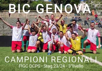 FIGC DCPS: i calciatori del BIC Liguria campioni regionali
