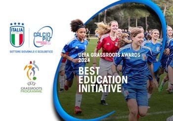 Calcio+ premiato con l'UEFA Grassroots Award. Gravina: "Contributo allo sviluppo del movimento femminile e al cambiamento culturale"
