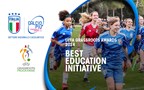 Il progetto Calcio+ premiato con l'UEFA Grassroots Award. Gravina: "Contributo allo sviluppo del movimento femminile e al cambiamento culturale"