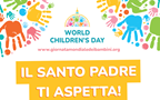 “Giornata mondiale dei bambini 2024”, il 25 maggio in 7.000 allo Stadio Olimpico per l’incontro con Papa Francesco