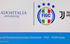 Progetto UEFA HatTrick V: la Commissione Federale Antidoping e la NADO incontrano le giocatrici e lo staff della Juventus femminile
