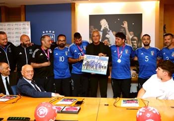 Special Olympics has introduced its 'European Football Week'. Gravina: "Delighted to support this wonderful initiative"