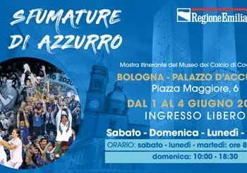 ‘Sfumature di Azzurro’: la mostra itinerante del Museo del Calcio a Bologna dal 1° al 4 giugno