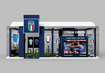 From 1 June to 31 August, the temporary FIGC Store will be at the Galleria Centrale of Rome's Termini Station