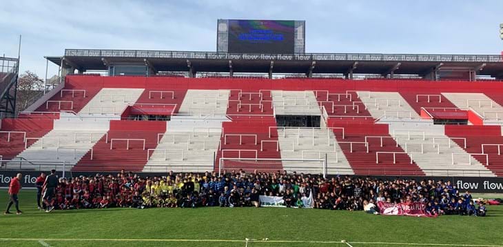 A La Plata l'evento sociale con Aspire Academy: coinvolti oltre 300 bambini delle squadre di calcio amatoriali