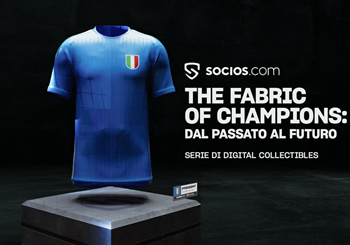  The Italian National Team launches the exclusive 'Football Fabric Collection' digital series on socios.com