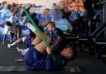 The Azzurri train with Technogym: the most advanced physical training solutions for the National Team in Iserlohn
