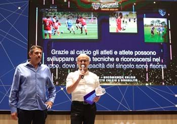 La Macomerese premiata a Coverciano con il Grassroots Award per il 'miglior progetto su calcio e disabilità'