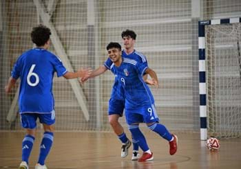Buona la prima alla Futsal Week: gli Azzurrini battono 2-1 la Polonia e salgono in testa al girone