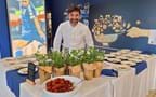 Lo show cooking del Pastry Chef Dario Nuti: il 'Dolce Bufalina' a tema tricolore per augurare buona fortuna alla Nazionale