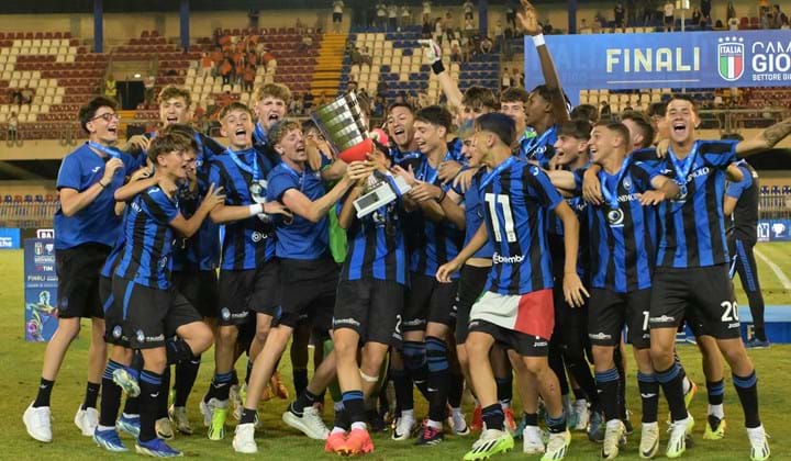 L'Atalanta vince il primo scudetto U16 della sua storia