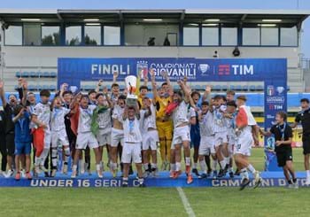 Under 16 Serie C, è ancora 'Romagna Mia': il Cesena batte 2-1 la Virtus Entella ed è campione d'Italia per il secondo anno di fila