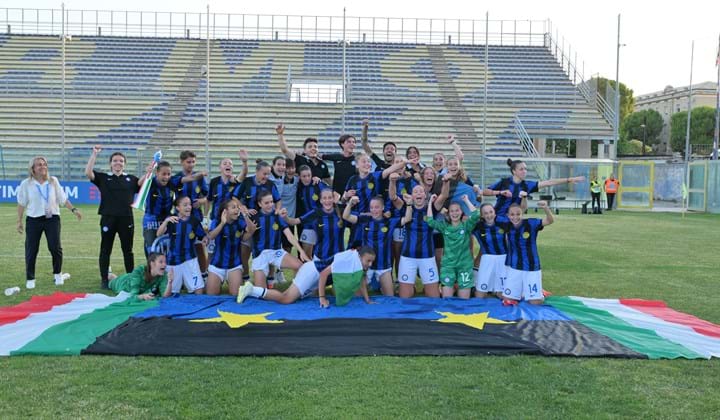 Under 17 femminile, l'Inter trionfa ai supplementari: lo scudetto è nerazzurro!