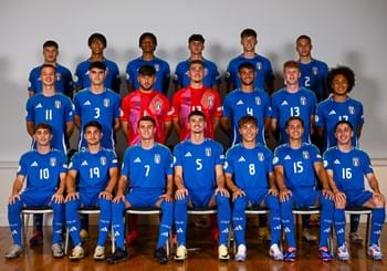 Le foto ufficiali degli Azzurrini all'Europeo U19