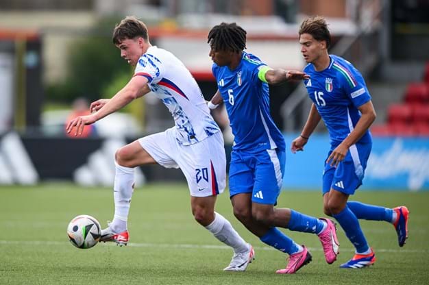 Italy V Norway Group A UEFA European Under 19 Championship 2024