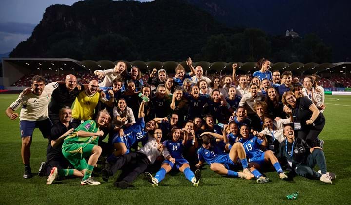 A Bolzano la grande festa Azzurra! L'Italia batte 4-0 la Finlandia e si qualifica a EURO 2025