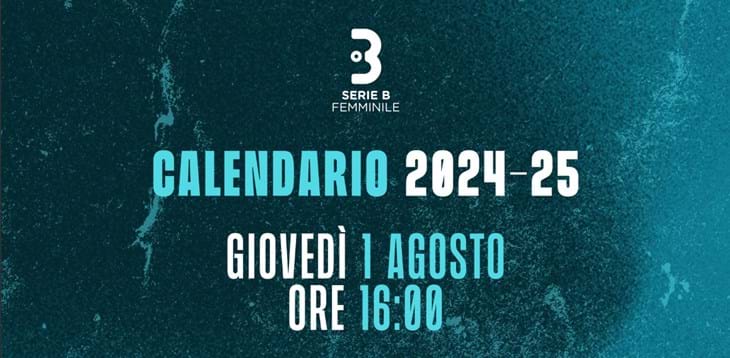 Oggi alle ore 16 il calendario della nuova stagione. Si parte domenica 1° settembre