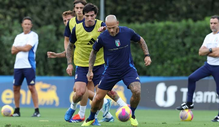 Il primo allenamento dopo Euro2024: Azzurri al lavoro a Coverciano