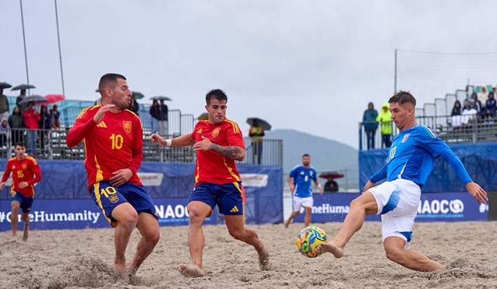 Italbeach ko con la Spagna nell'ultima gara del girone