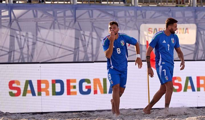 Italbeach di forza con la Cechia nei quarti di EBSL Superfinal