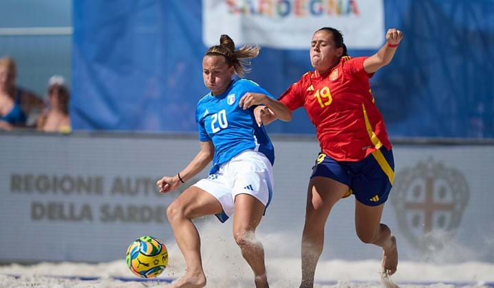 Le Azzurre chiudono al quarto posto l'Europeo di beach soccer