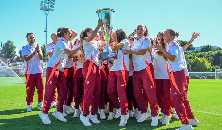 Premiazione Roma Under 17 Femminile - Torneo Pre Season 2024/2025