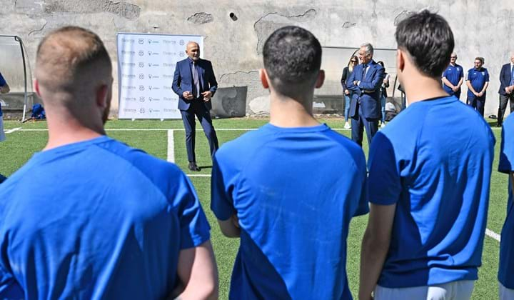 Progetto 'Zona Luce' - La FIGC all'Istituto Penale Minorile di Nisida