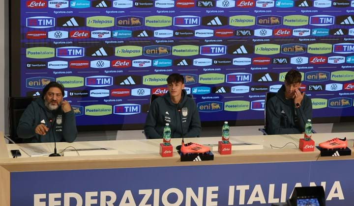 Conferenza stampa di Maldini e Pisilli