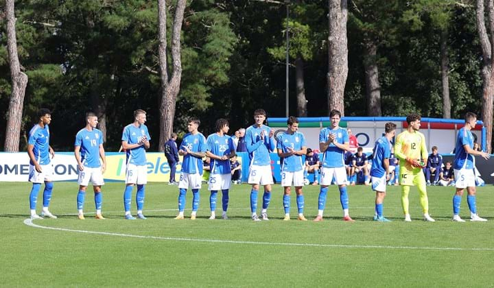 Amichevole a Tirrenia: cinque gol degli Azzurrini al Livorno