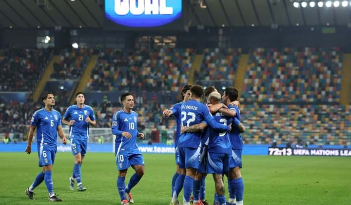 Quattro gol per avvicinarsi ai quarti di Nations League, l'Italia batte Israele e consolida il primato nel girone