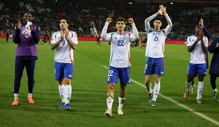 Un gol di Tonali regala all'Italia il pass per i quarti di finale di Nations League