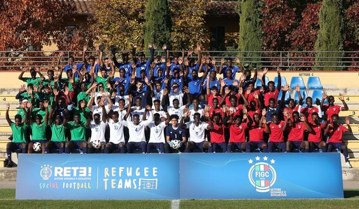 Progetto Rete! Refugee Teams, una grande festa le finali di Coverciano