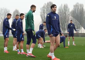 Vigilia di Germania-Italia: la rifinitura degli Azzurri ad Appiano Gentile