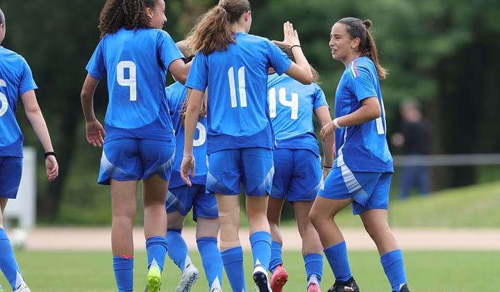 Gol e spettacolo a Tirrenia nell'amichevole tra Italia e Germania