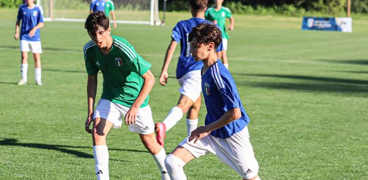 Azzurri 2020 e 1982 in finale: domani a Tirrenia l’ultimo atto del Torneo Evolution Under 14 'Il calciatore dell'Evolution Programme'