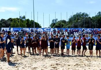Finale Nazionale a Tirrenia, l'esibizione del beach soccer