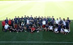 Spettatori speciali ad assistere all’allenamento degli Azzurri: sono gli atleti di due squadre della DCPS