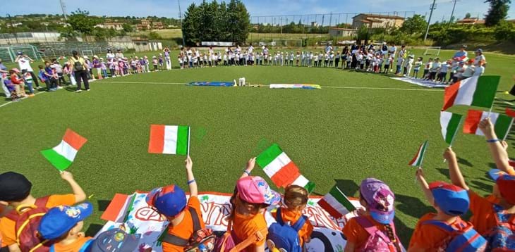 GiocoCalciando” e “1, 2…calcia”, 350 bambini hanno chiuso la stagione scolastica con la grande festa di Campobasso