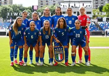 Azzurrine tra le prime quattro squadre d'Europa: martedì la semifinale