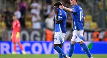 Degnand Wilfried Gnonto e Giovanni Fabbian