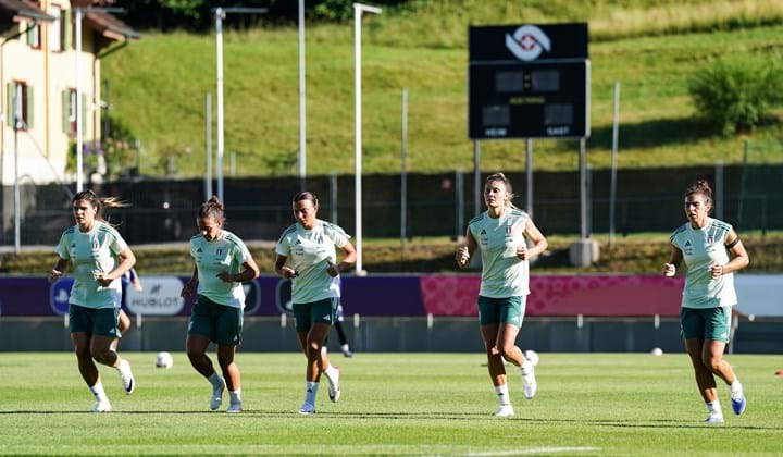La Thermoplan Arena si tinge d'azzurro: l'Italia corre verso l'esordio Europeo